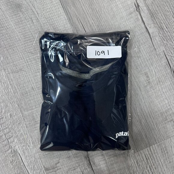 Patagonia Responsibili-tee Long Sleeve T-Shirt Men's Size L Bison Graphic Blue - Picture 11 of 11